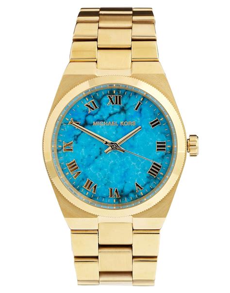 michael kors watch turquoise|michael kors watch 2516001.